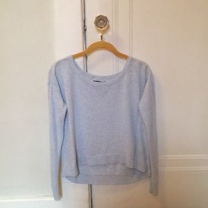 Baby blue knit sweater